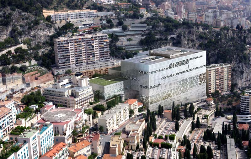 Nouvel Hôpital Princesse Grace réalisation architecture Rainier Boisson