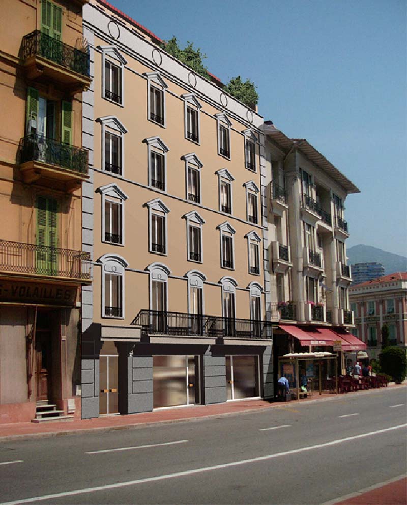 Hôtel De Genève réalisation architecture Rainier Boisson